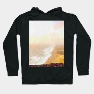 calm sea landscape Hoodie